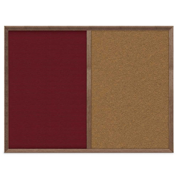 Slim Style Indoor Enclosed Corkboard, 12